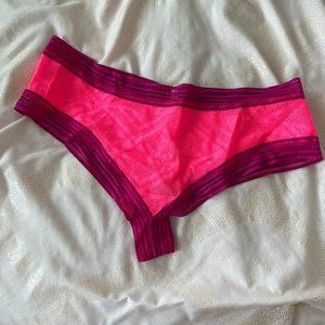 PINK Victoria’s Secret extra low rise cheekster pink underwear size medium nwt
